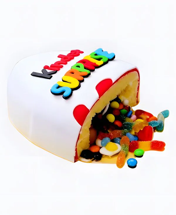Торт Сюрприз‑пиньята Торт Сюрприз‑пиньята Фото
