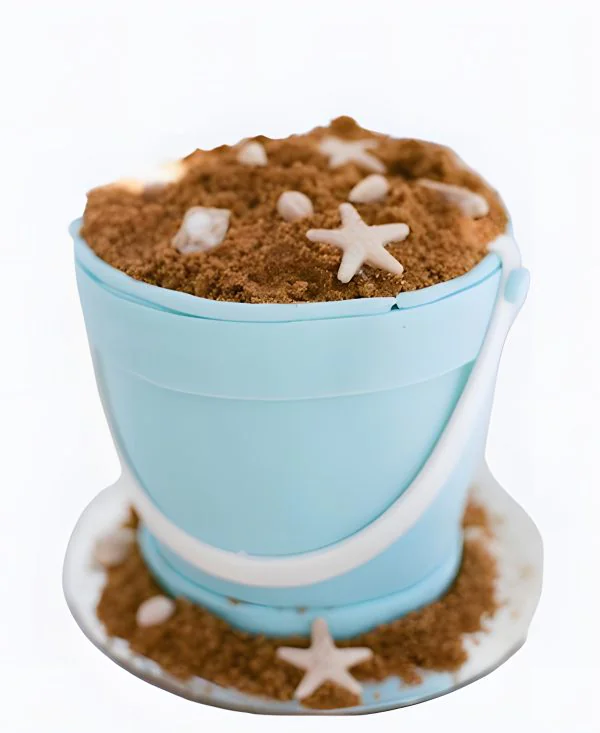 Торт Ведёрко у моря Фото