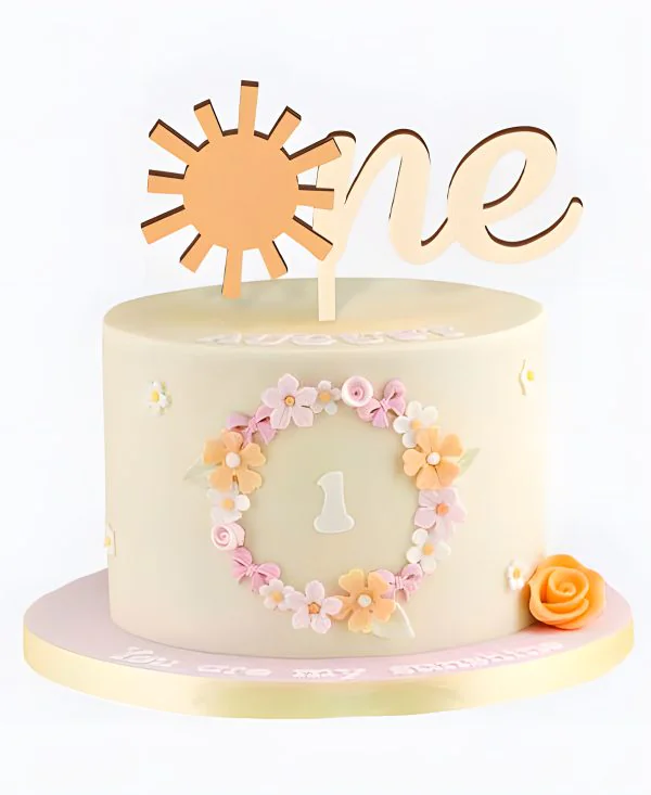 Торт Венок и солнышко Торт Венок и солнышко Фото