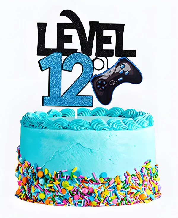 Геймерский торт с посыпкой Фото