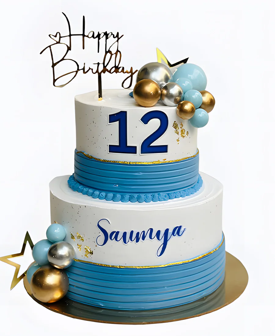 Нежный торт на двенадцать Фото