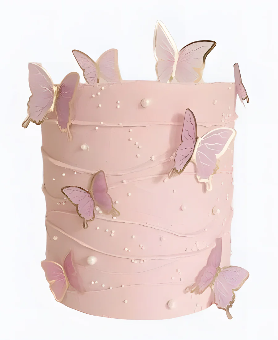 Торт Бабочки на выписку Фото