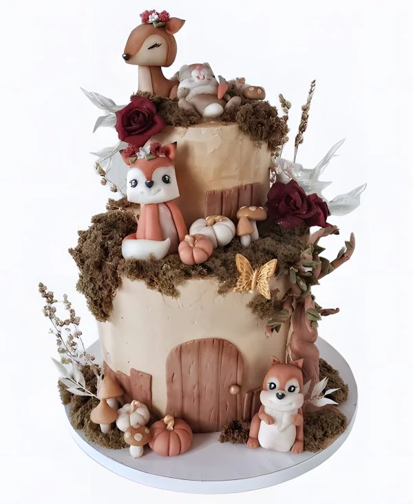 Торт Белочка и друзья Фото