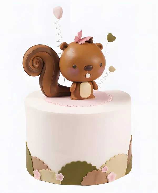 Торт Белочка-милашка Фото