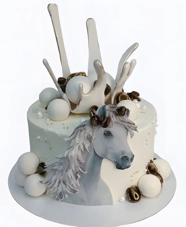 Торт Брызги и жемчуг Фото