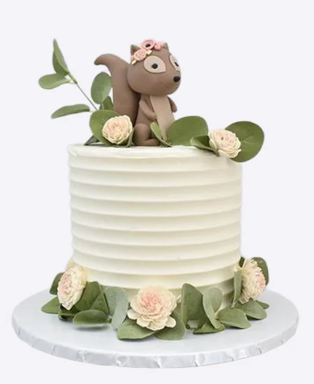 Торт Цветочный хвостик Фото