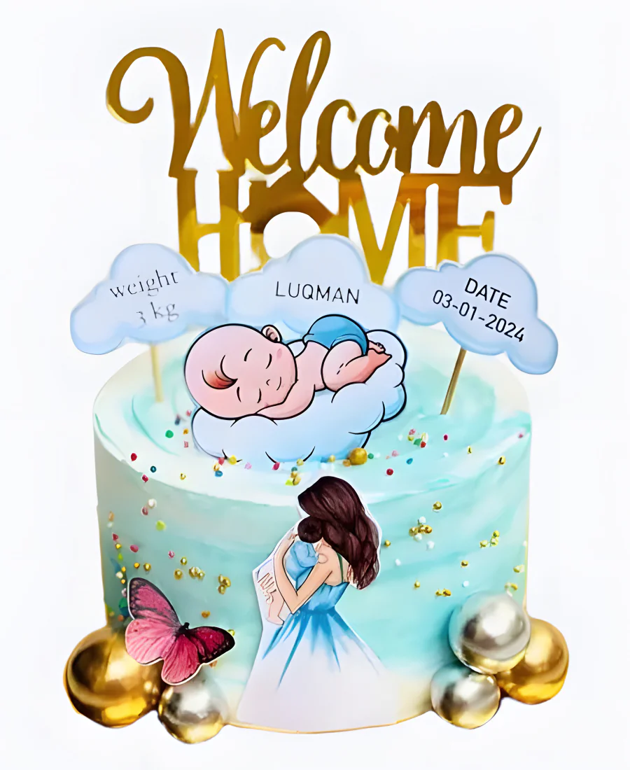 Торт Добро пожаловать домой Фото