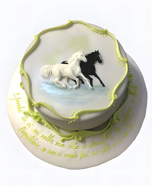 Торт Дуэт по воде Фото