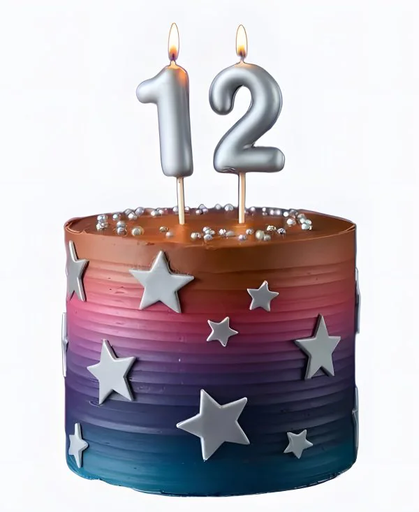 Торт Галактика для именинника Фото