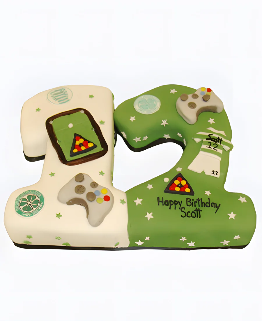 Торт Геймер и бильярд 12 Фото