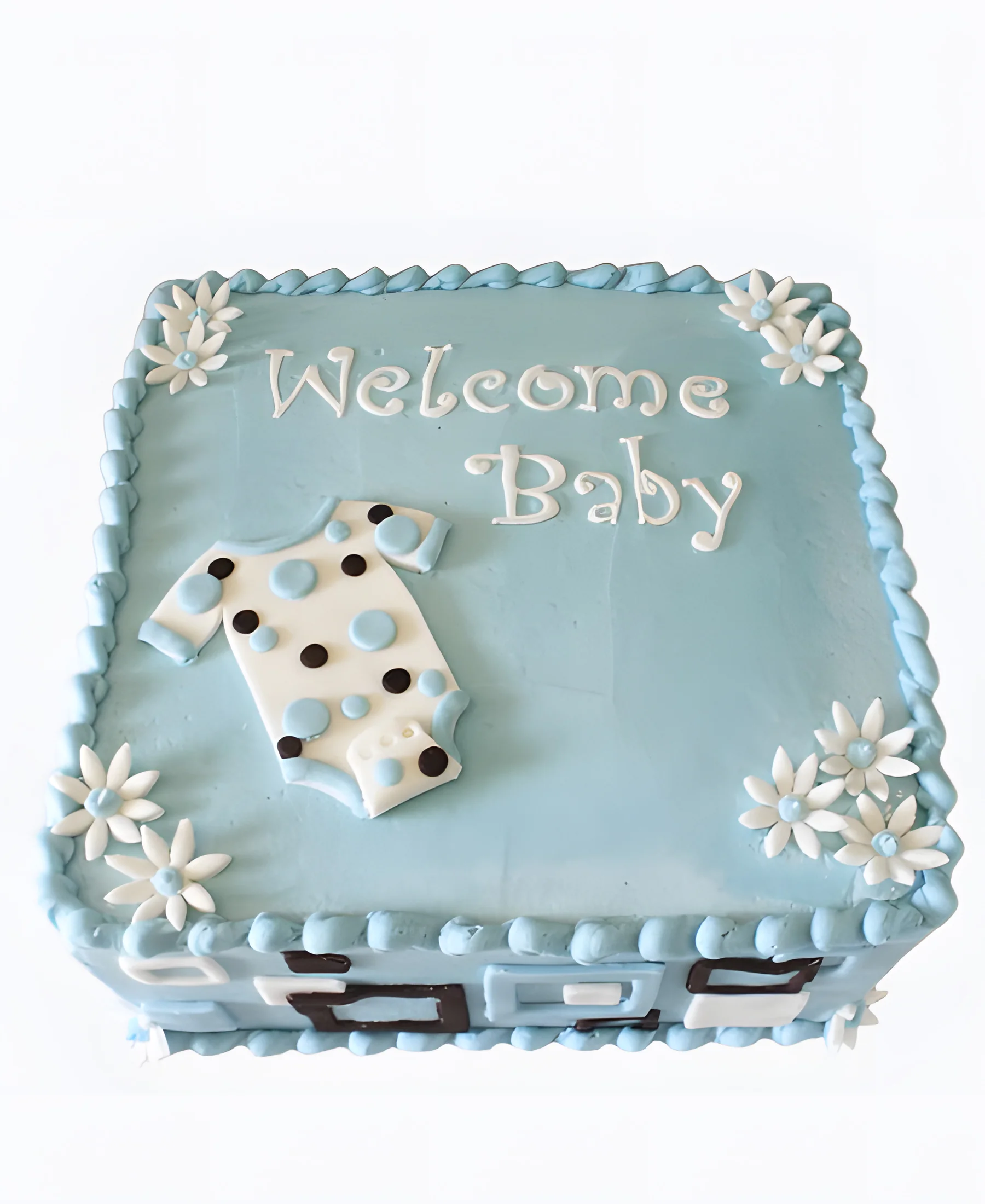 Торт Голубое боди Фото