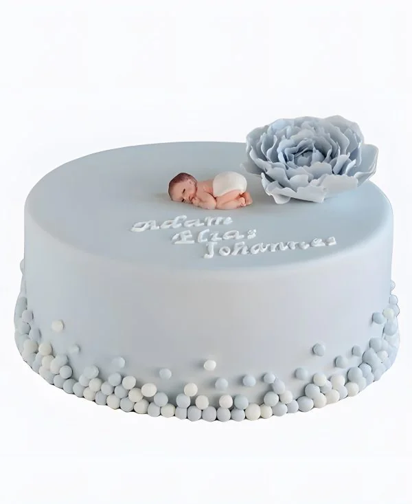 Торт Голубой пион Фото