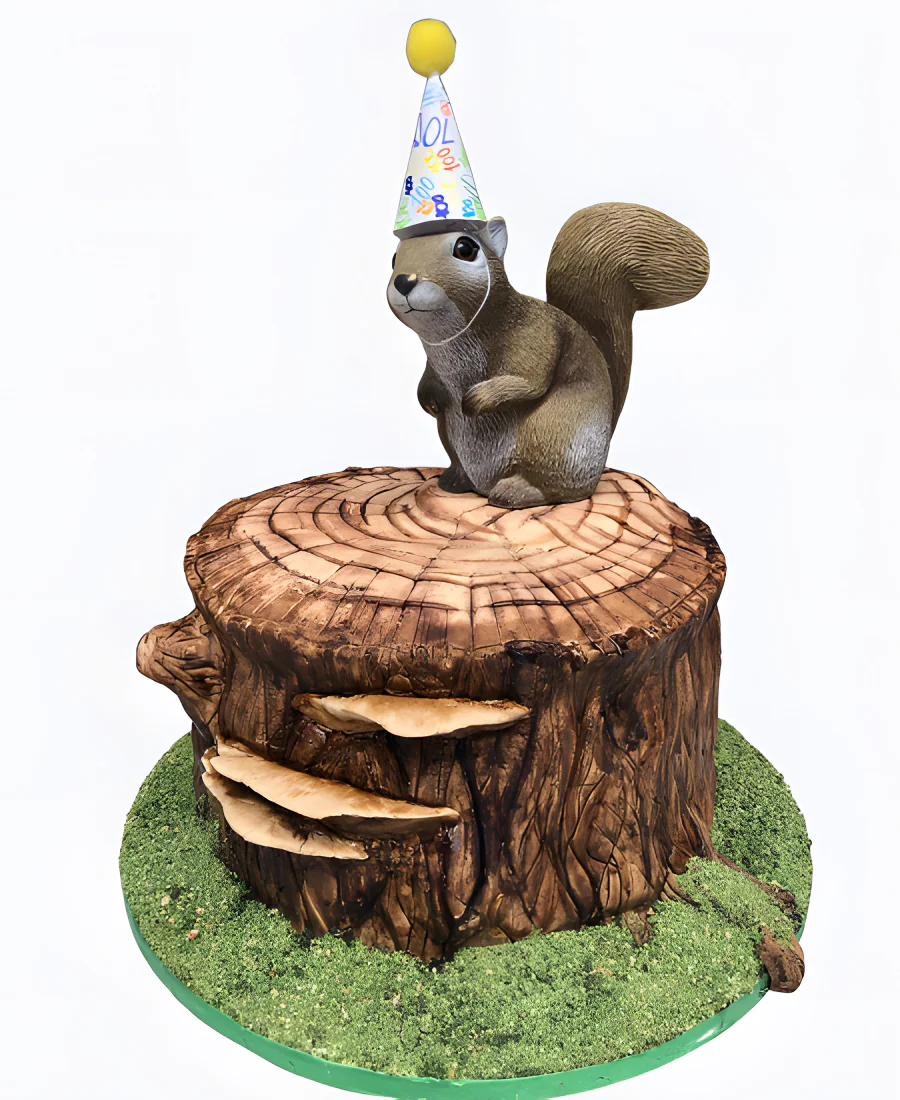 Торт Хвостик на празднике Фото