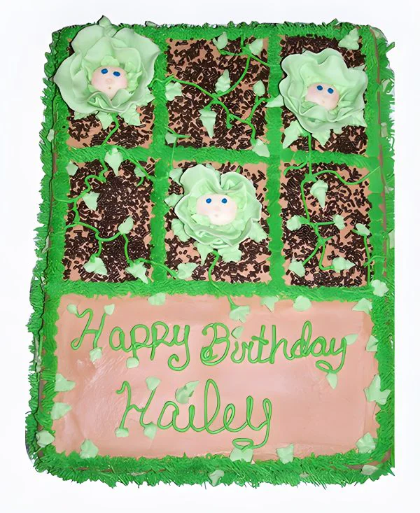 Торт Капустная грядка Фото