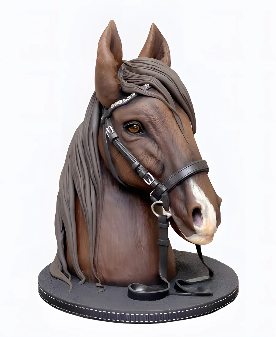 Торт Конный экспонат Фото