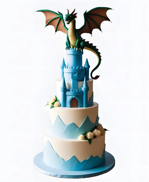 Торт Королевство дракона Фото