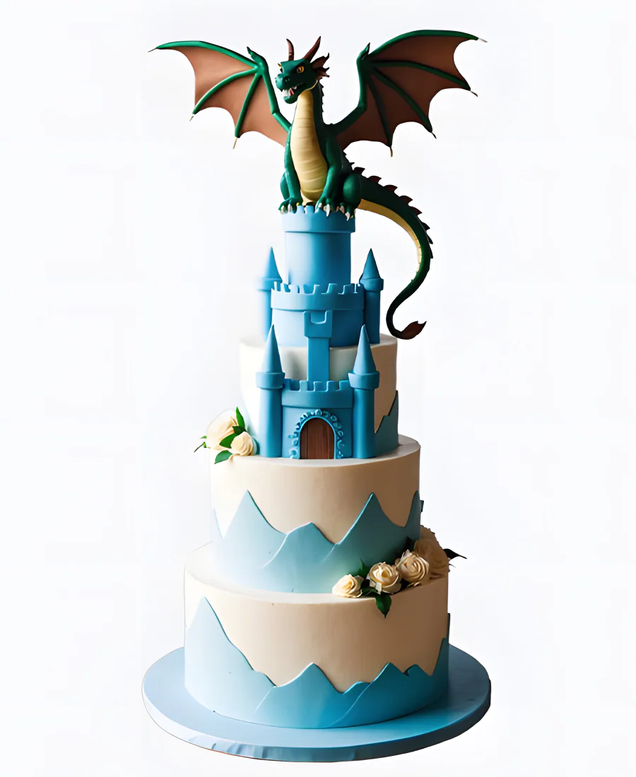 Торт Королевство дракона Фото