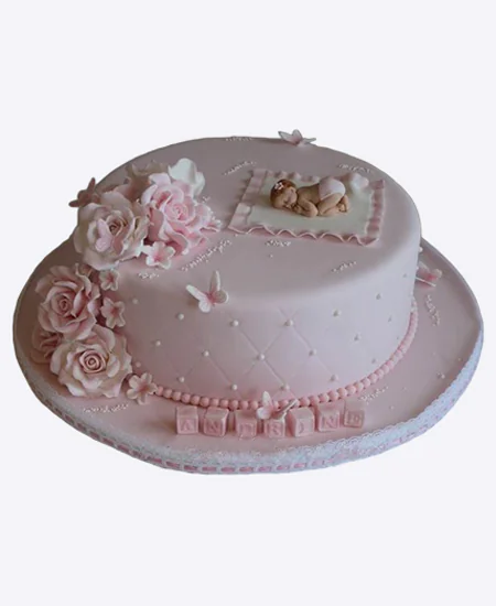 Торт Кубики и цветы Фото