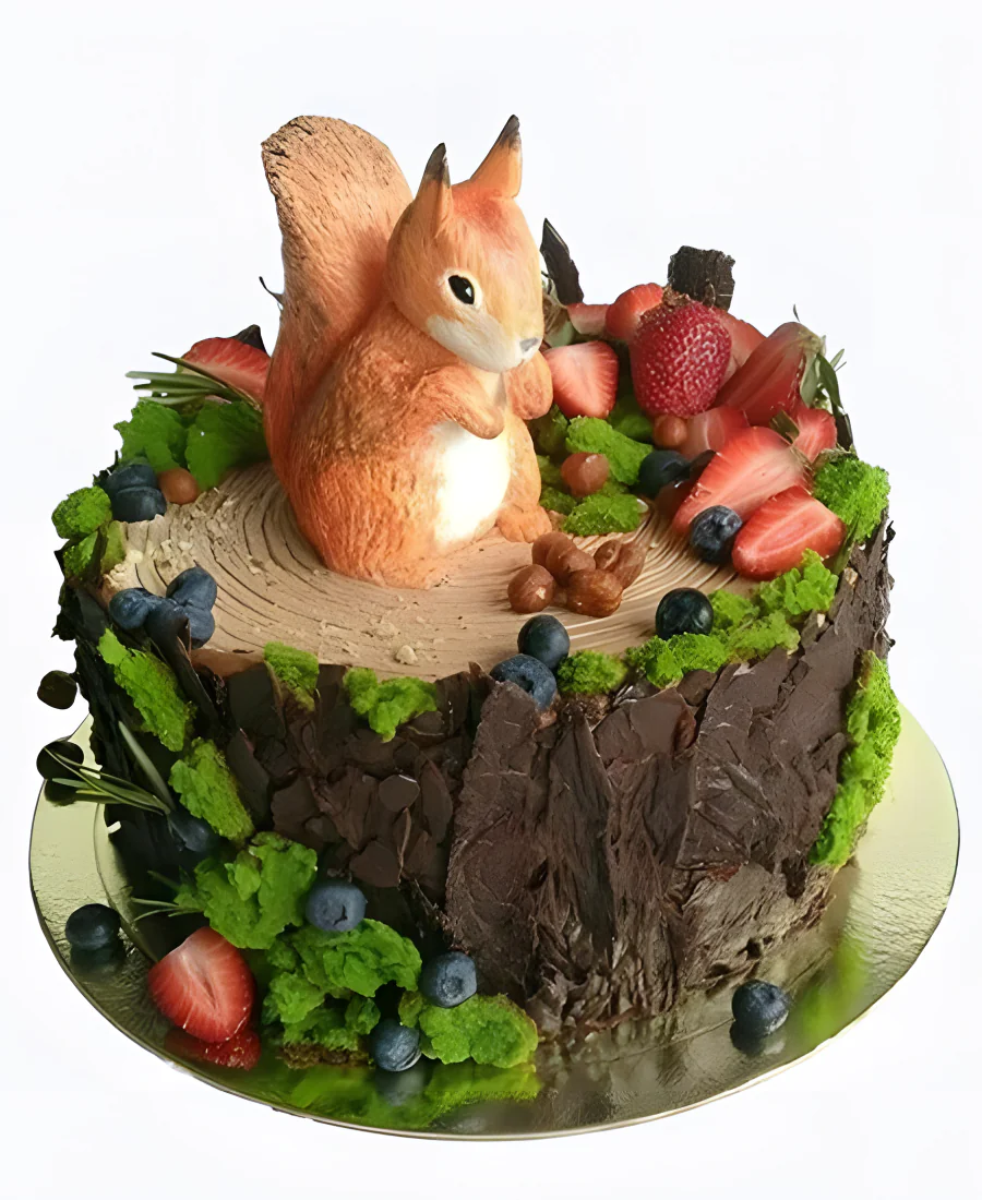 Торт Лесной урожай Фото