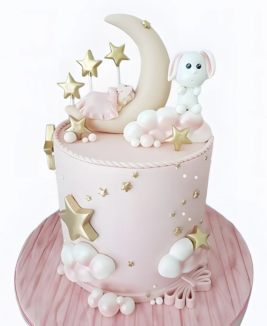 Торт Луна и розовые сны Фото