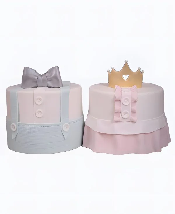 Торт Маленький джентльмен и принцесса Фото