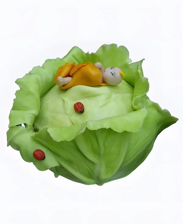 Торт Малыш и божьи коровки Фото