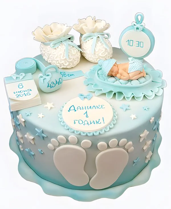 Торт Метрики малыша Фото