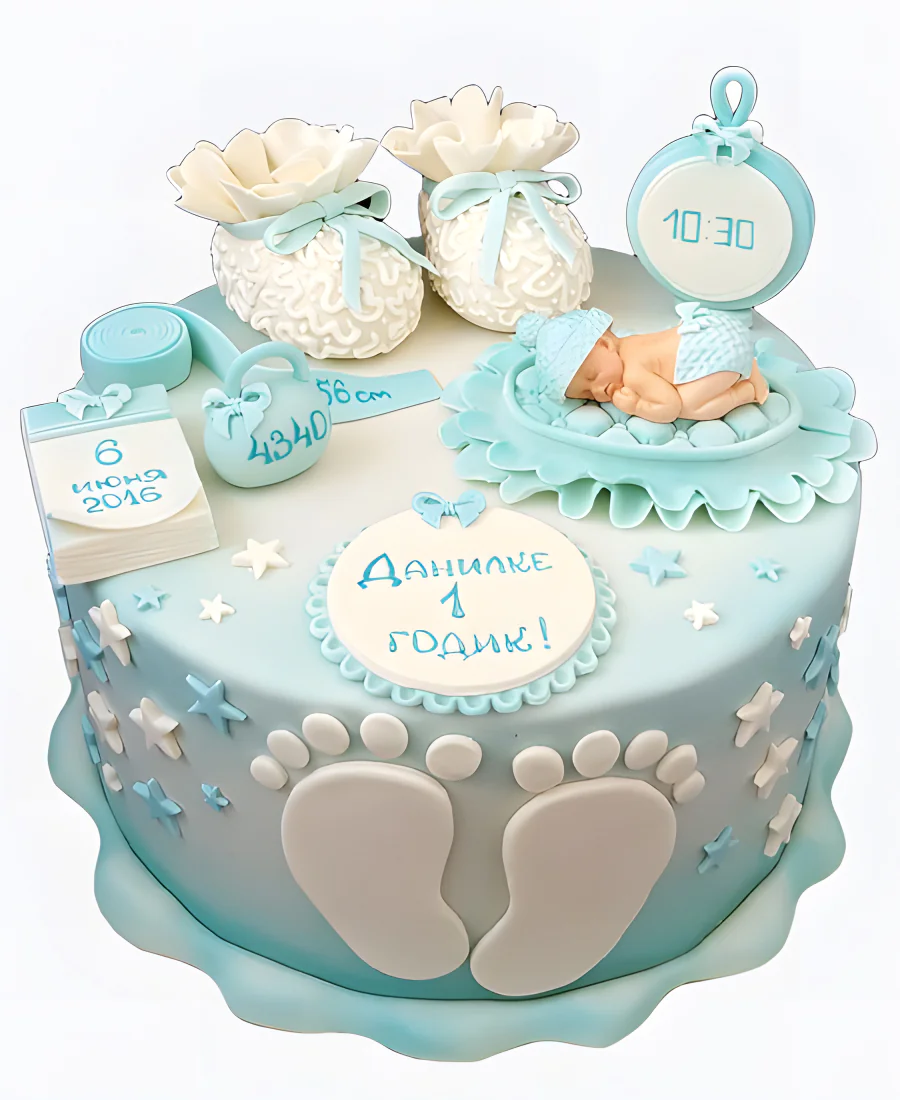 Торт Метрики малыша Фото