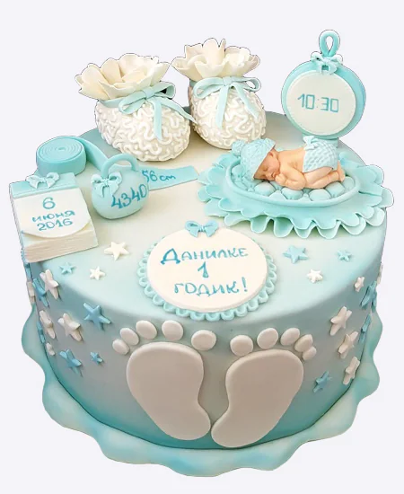 Торт Метрики малыша Фото