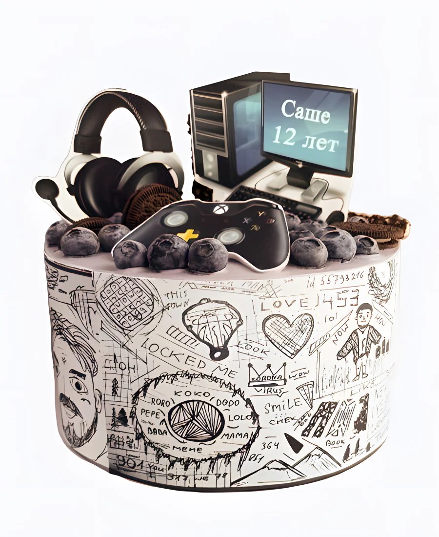 Торт Мир подростка Фото