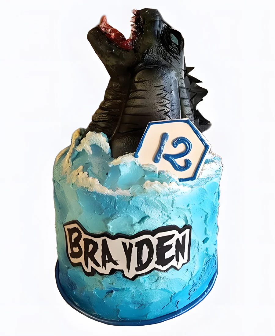 Торт Монстр с глубины Фото