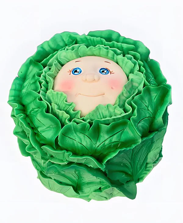 Торт Мордашка в листьях Фото