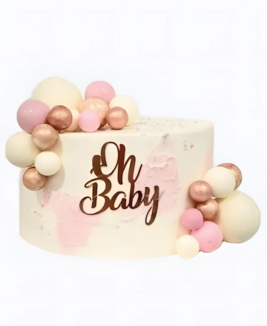 Торт Нежные шарики для девочки Фото