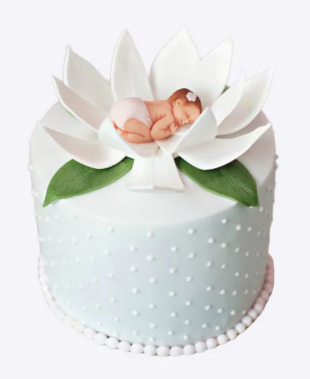 Торт Нежный лотос Фото