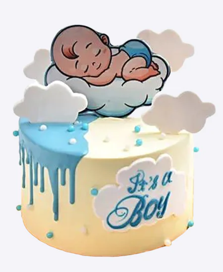 Торт Облачный дрип Фото