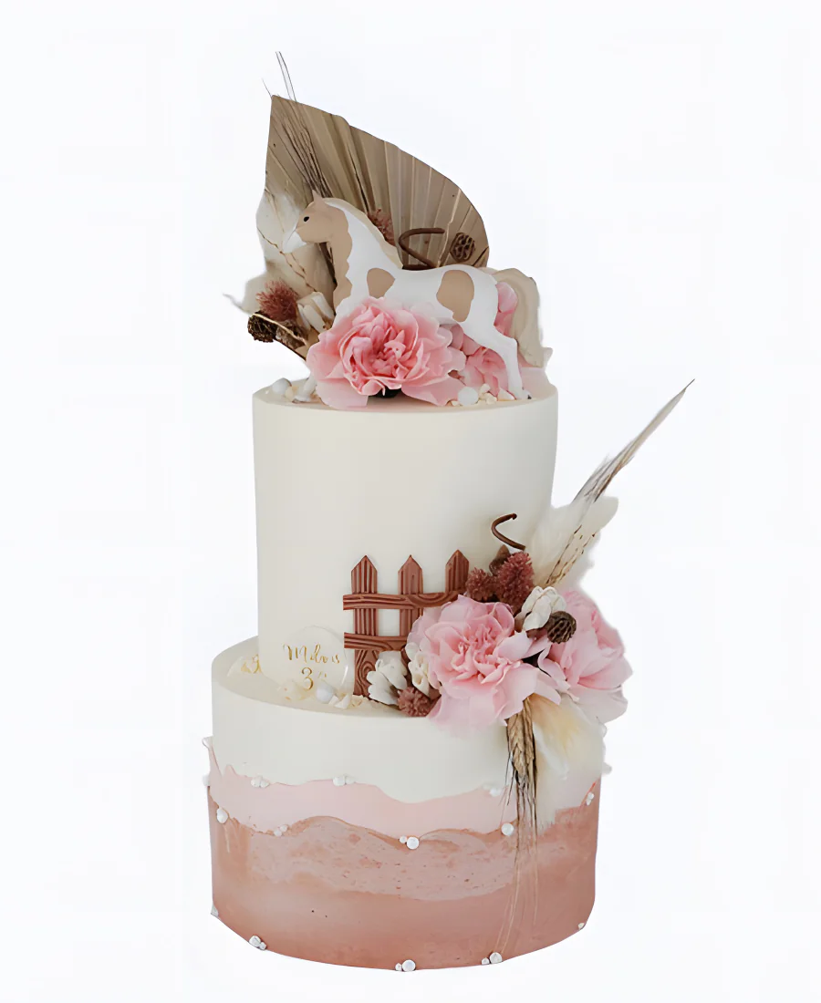 Торт Пастельное ранчо Фото