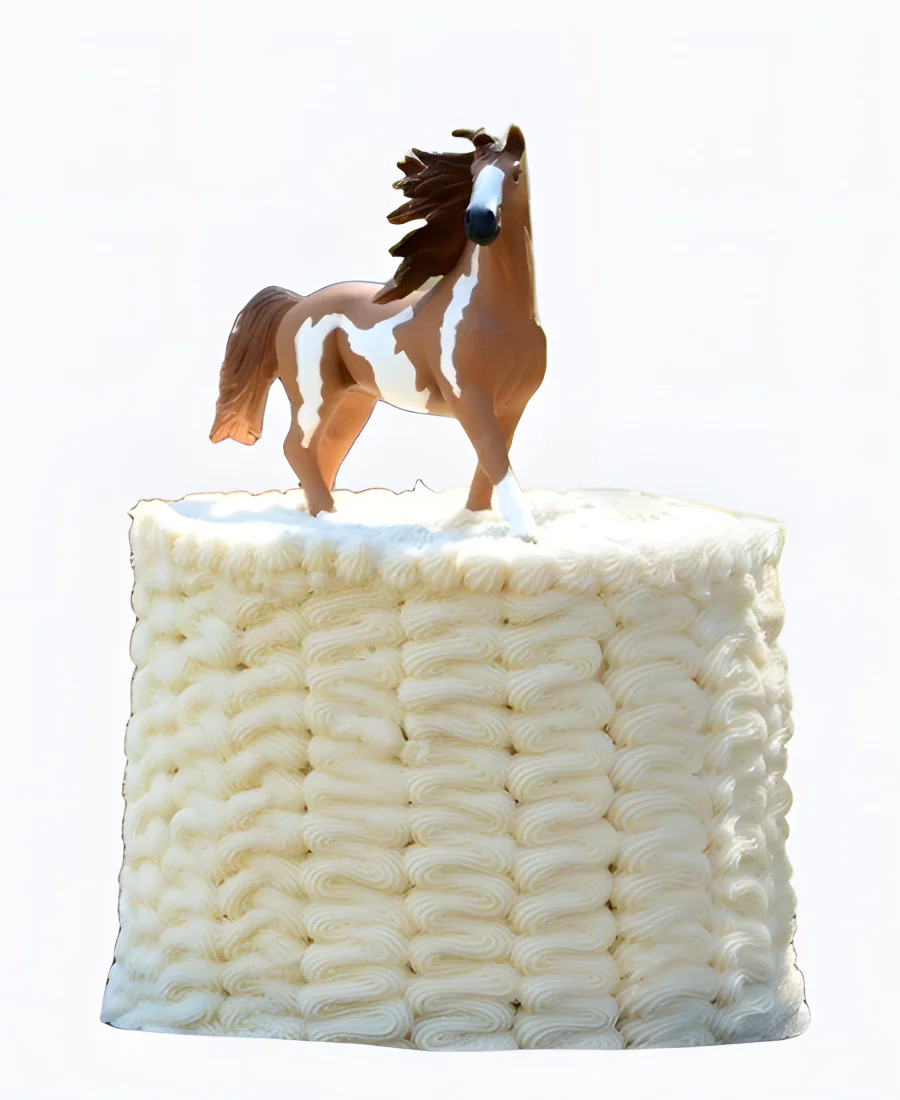 Торт Плетеный кремовый рельеф Фото