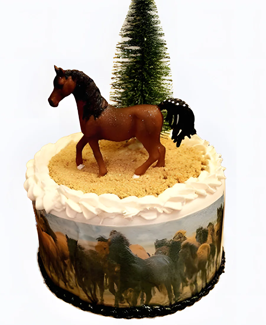 Торт Под ёлкой на пастбище Фото