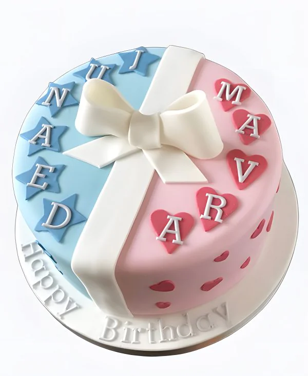 Торт Подарок для двоих Фото