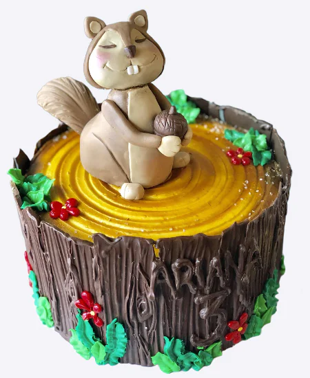 Торт Радость в пне Фото
