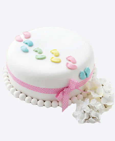 Торт Радужные следочки Фото