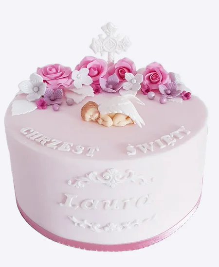 Торт Розовый оберег Фото