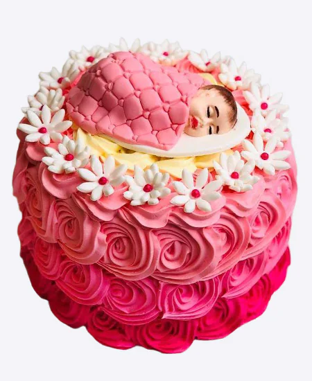 Торт Розовый вихрь Фото