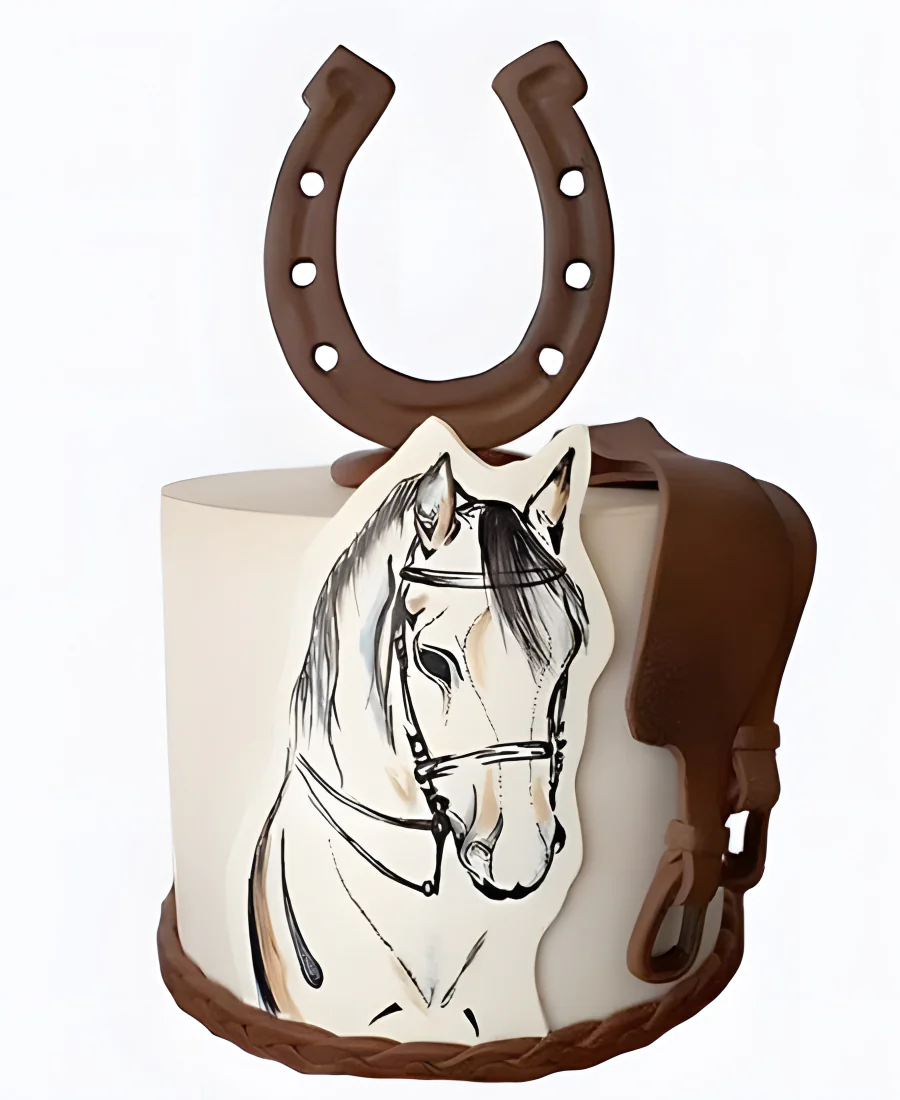 Торт Сбруя на борту Фото