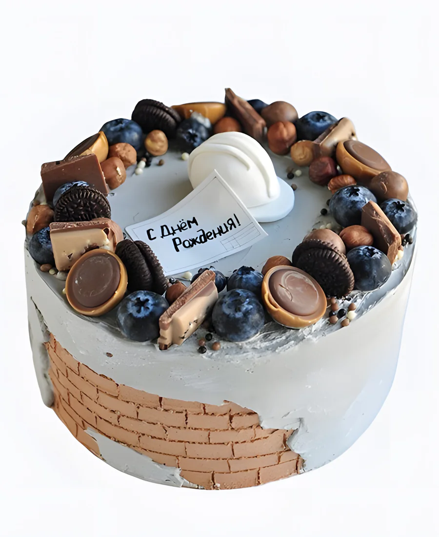 Торт Сладкий кирпичик счастья Фото