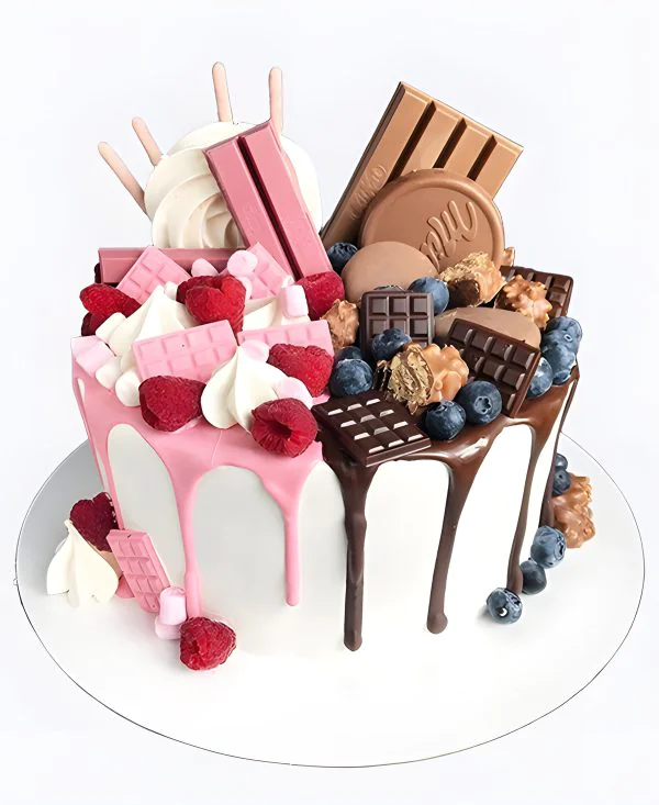 Торт Сладкий контраст Фото