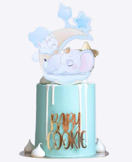 Торт Слонёнок на луне Фото