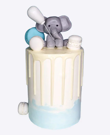 Торт Слонёнок с шариком Фото
