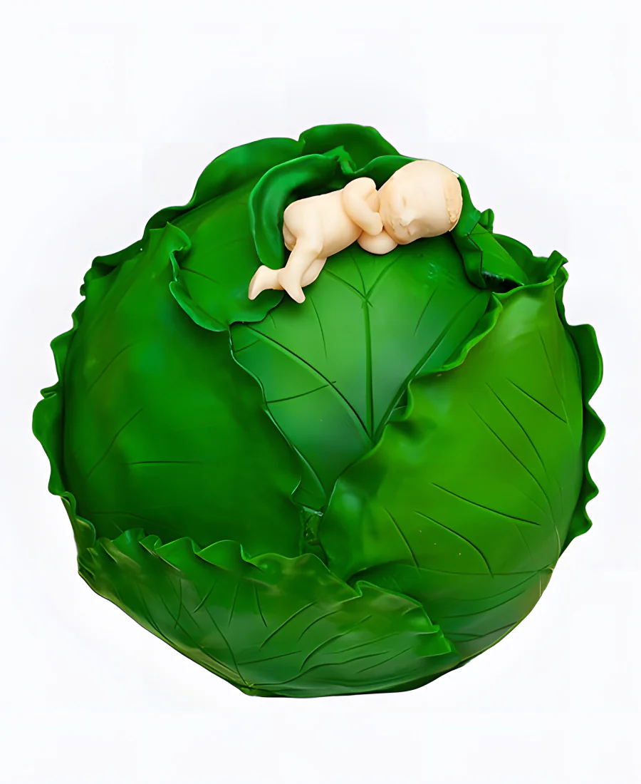 Торт Спящий капустёнок Фото