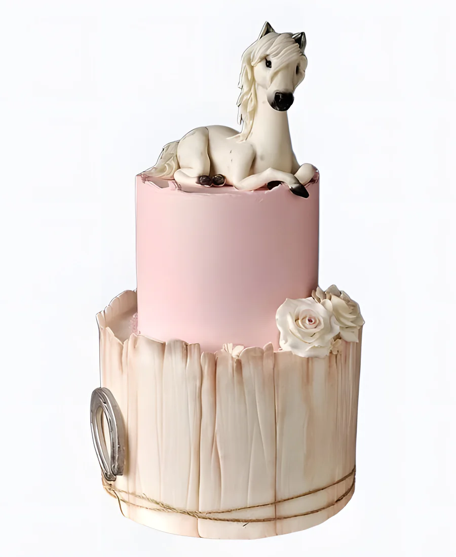 Торт У конюшни Фото